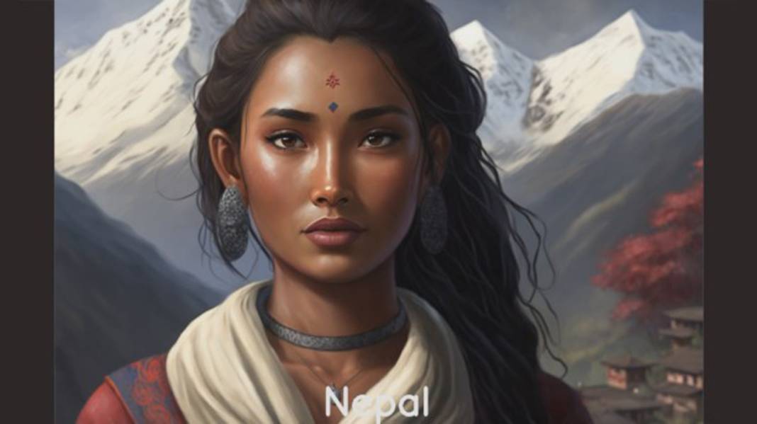 Yapay zekaya "Ülkeler güzel kadınlar olsaydı nasıl görünürlerdi?" diye sordular; işte sonuç! 78